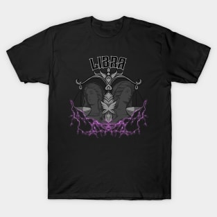 Lightning LIbra (pink) T-Shirt